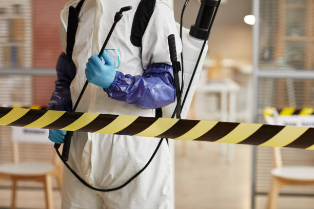 Professional Blood Cleanup technician working in Hubbard, OR